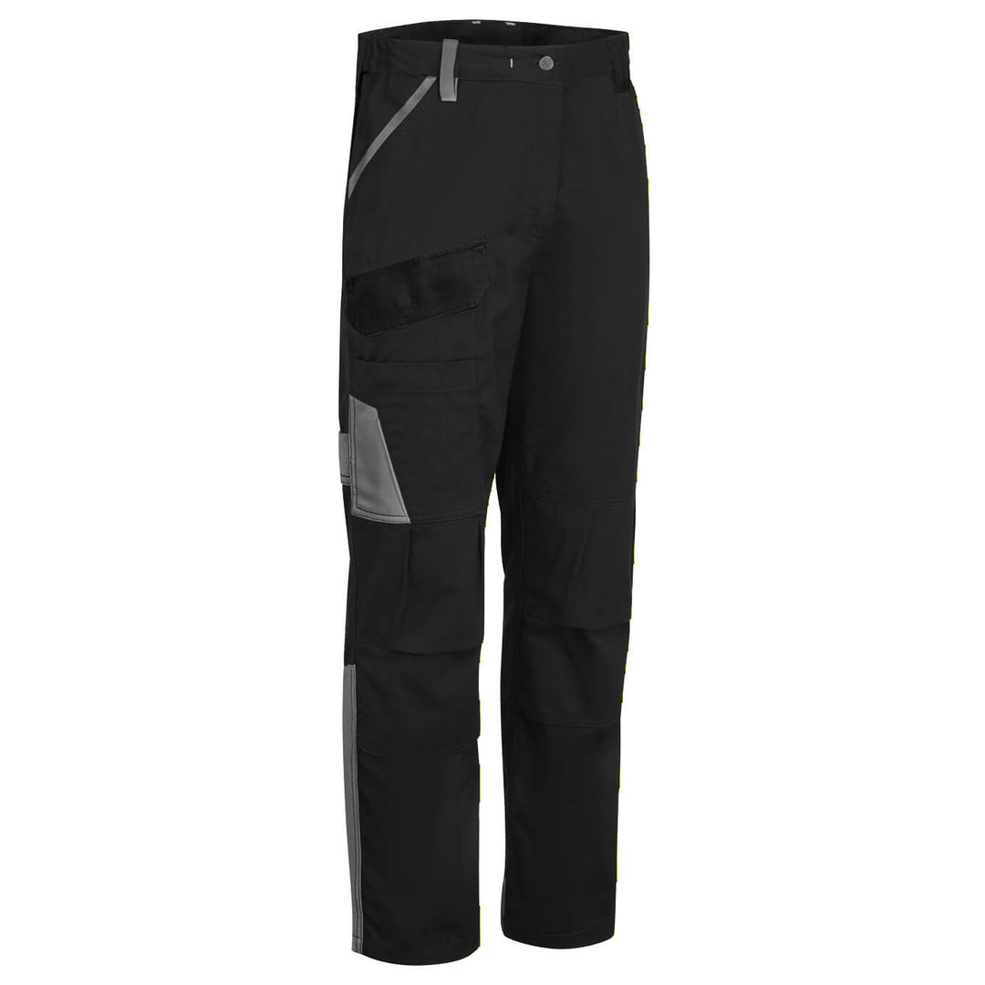 WX1 Pantaloni de lucru din bumbac în două tonuri - Negru/Gri