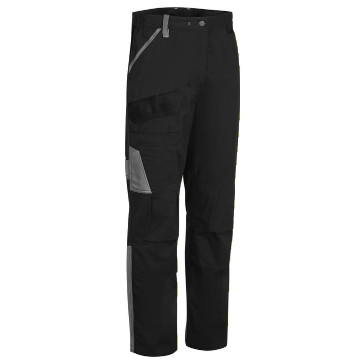 WX1 Pantaloni de lucru din bumbac în două tonuri - Negru/Gri