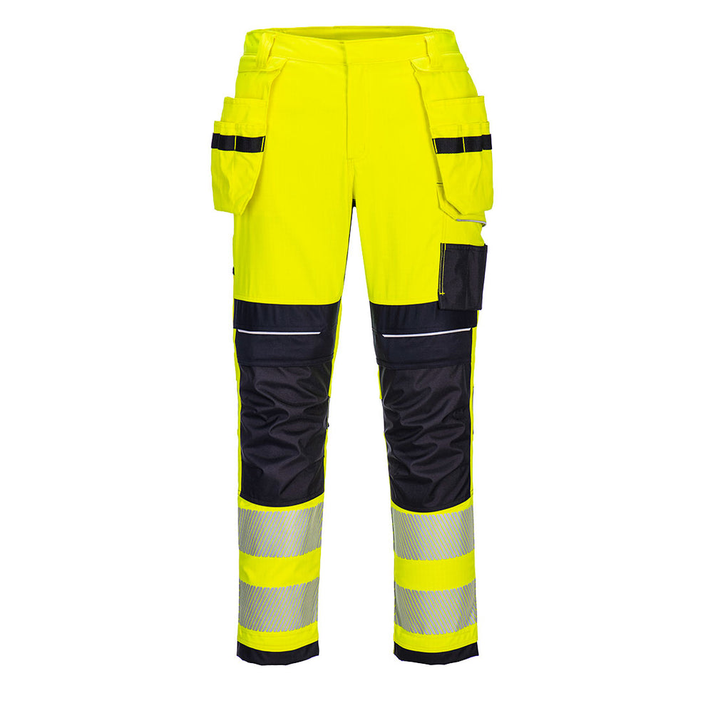 PW3 FR Modaflame Hi-Vis Holster Trousers - Galben/Navy