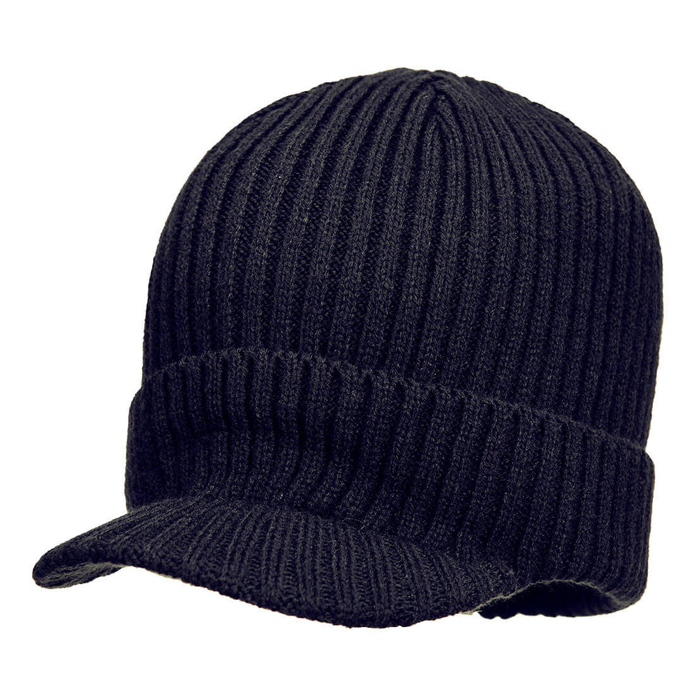 Caciula Beanie cu cozoroc - Navy