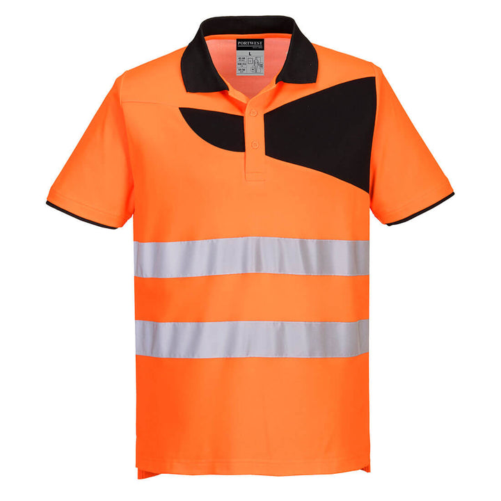 PW3 Tricou Polo HiVis S/S - 