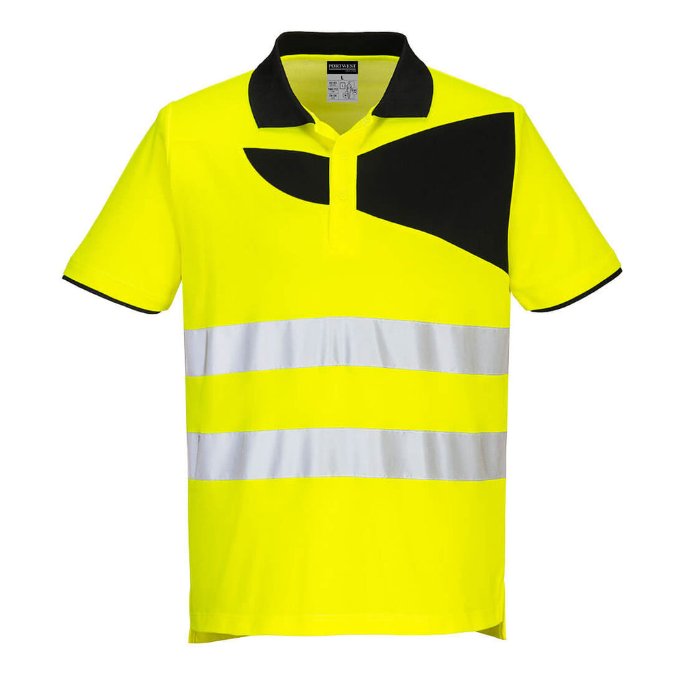 PW3 Tricou Polo HiVis S/S - 