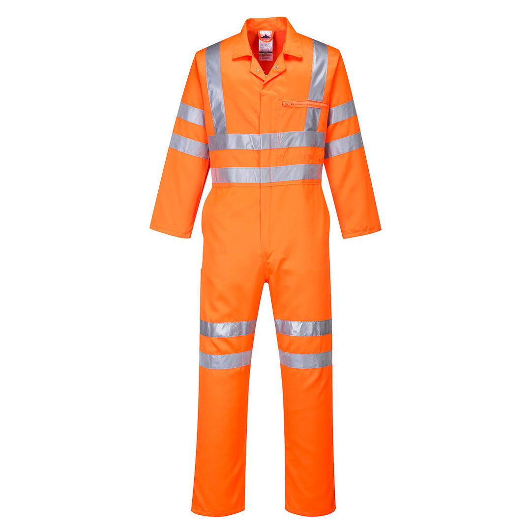 Combinezon Hi-Vis Poli-bumbac - Portocaliu înalt