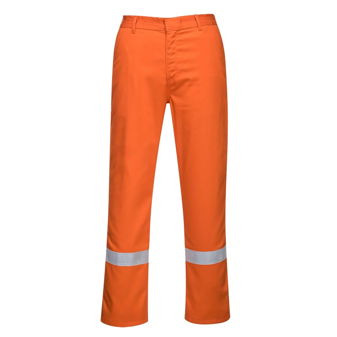 pantaloni de lucru reflectorizanti pentru sudori portwest BZ14